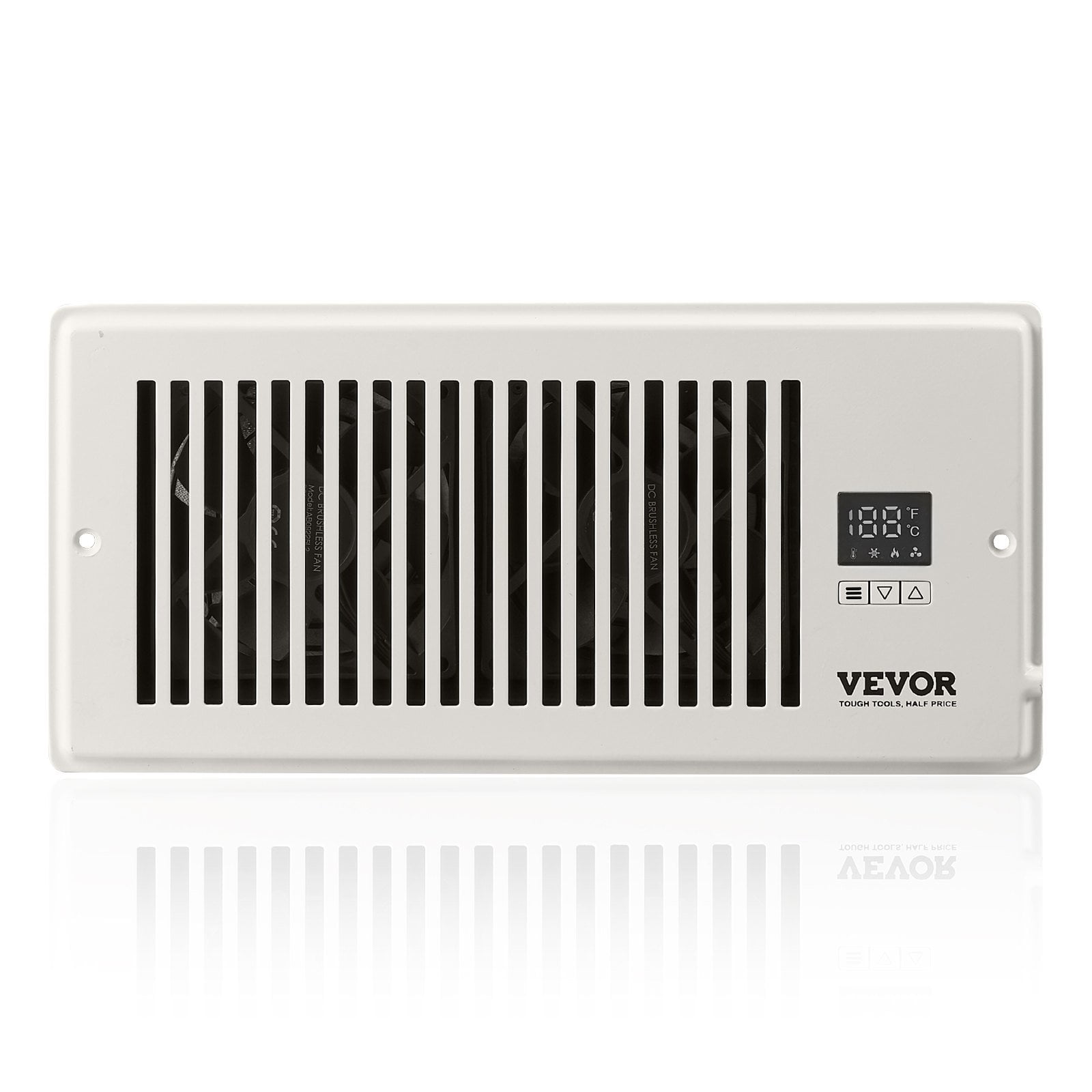 VEVOR Register Booster Fan, Quiet Vent Booster Fan Fits Register Holes