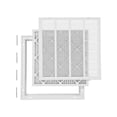 thumbnail image 1 of VEVOR Return Air Filter Grille, Fits W20 x H20in Duct Opening Size, Filter Included, Return Air Vent Cover for Wall, Powder-Coated Steel Return Air Grill Detachable Face/Door for 1 inch Filters, 1 of 9