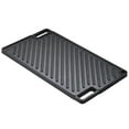 thumbnail image 1 of VEVOR Reversible Grill/Griddle, 9.7"x16.7" Pre-Seasoned Cast Iron Griddle, Rectangular Double Burner Griddle Pan, Non-Stick Family Pan Cookware with Handles, 1 of 9