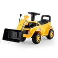 thumbnail image 1 of VEVOR Ride On Toddler Car, Ride on Excavator Car for Toddler 19 to 36 Months, Excavator Bulldozer Digger Toy with Under-seat Storage & Music, 55 lbs Load Capacity, Foot-to-Floor Walker for Kid, 1 of 9