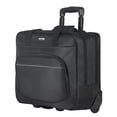 thumbnail image 1 of VEVOR Rolling Laptop Bag, Fits Up to 15.6 Inch Laptop, Wheeled Briefcase, Roller Computer Tote Bag with Wheels & Telescoping Handle, Laptop Case for Work Travel Business Office, Women & Men (Black), 1 of 9