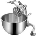 thumbnail image 1 of VEVOR Rotary Vegetable Mandoline, Zinc Alloy Rotary Cheese Grater, Manual Cheese Mandoline with 5 Stainless Steel Cutting Cones, Manual Vegetable Grater with 2.5L Bowl, 1 of 9