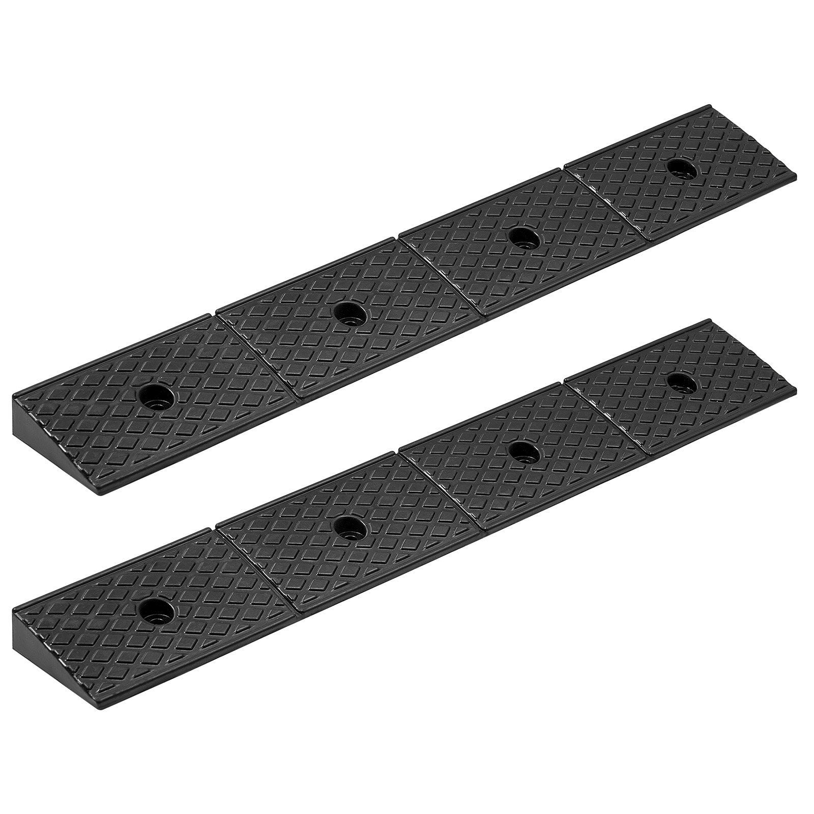 Rubbermaid Ramp VEVOR Rubber Curb Ramp, 33069 lbs Load Capacity, 2 Inches Rise Height ...