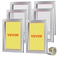 thumbnail image 1 of VEVOR Screen Printing Kit, 6 Pieces Aluminum Silk Screen Printing Frames, 10x14inch Silk Screen Printing Frame with 110 Count Mesh, High Tension Nylon Mesh and Sealing Tape for T-shirts DIY Printing, 1 of 9