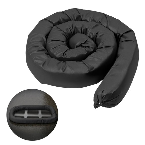 VEVOR Sediment Filter Sock, 4Pcs Erosion Control Socks Dia. 5 in x 10 ft L Coverage, Polypropylene Filler, Flexible & Efficient Silt Fence Socks for Storm-Water Management, Drainage Protection