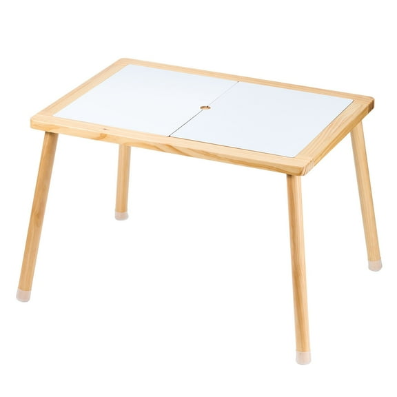 VEVOR Sensory Table for Toddlers, Kids Activity Table with Double-Sided Tabletop & Non-Slip Feet, Indoor/Outdoor Play Activity Table, Wooden Sensory Table for Drawing Studying, Ideal Gift for Boy Gir