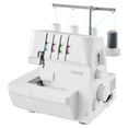 thumbnail image 1 of VEVOR Serger Overlock Sewing Machine, 1250 Stitches Per Minute, 2-3-4 Thread Capability, 0.7-2 Adjustable Differential Feed, with Free Arm and LED Light, Sewing Machine for Various Fabrics, White, 1 of 8