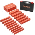 thumbnail image 1 of VEVOR Setup Blocks Woodworking Tools, 16-Piece, Precision Height Gauge Block Set, with Clearly Laser Engraved Size Markings and Storage Case, Aluminum Setup Bars for Router and Table Saw Accessories, 1 of 9