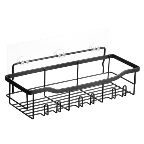 VEVOR Shower Caddy, 5 Pack Adhesive Bathroom Shower Storage Organization Shelves Rack Set, 40 lbs Large Weight Capacity, with Soap and Toothbrush Holder, No Drilling for Bathroom, Kitchen, RV/Camper