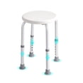 thumbnail image 1 of VEVOR Shower Chair for Inside Shower, Adjustable Height Shower Stool, Non-Slip Bench Bathtub Seat, 300 lbs Capacity, 1 of 9