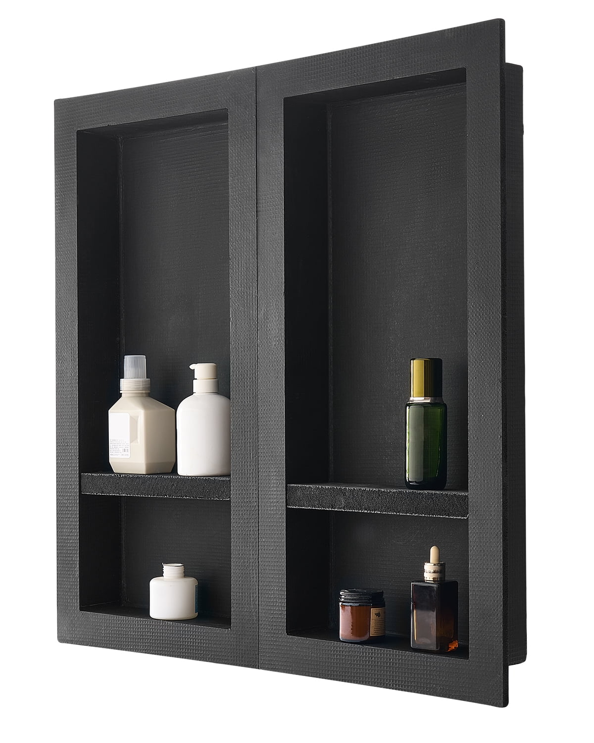 Infinity Niche VEVOR Shower Niche, 16 x 32 inch + 16 x 32 inch Recessed Wall Niche ...