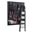 thumbnail image 1 of VEVOR Slat Wall Paneling, 4 x 4 ft, PVC Garage Slatwall with Modular Design,Black Slat Wall Easy-to-Install Adjustable Slatwall Panel with Coupling Structure & DIY Cutting,Fits for Storage & Display, 1 of 9