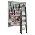thumbnail image 1 of VEVOR Slat Wall Paneling, 4 x 4 ft, PVC Garage Slatwall with Modular Design,Grey Slat Wall Easy-to-Install Adjustable Slatwall Panel with Coupling Structure & DIY Cutting,Fits for Storage & Display, 1 of 9
