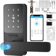 thumbnail image 1 of VEVOR Smart Lock, 5-in-1 Smart Door Knob, Fingerprint Deadbolt with App Control,Bluetooth Smart Lock,Keyless Entry Door Lock with Handle,Biometric Door Lock,Keypad Digital Door Lock for Front Door, 1 of 9