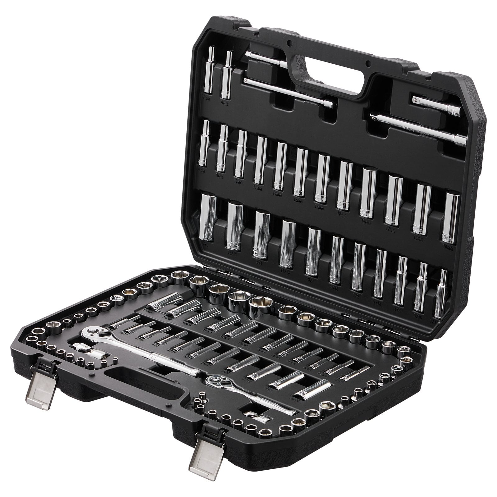 Socket Opening VEVOR Socket Set, 1/4