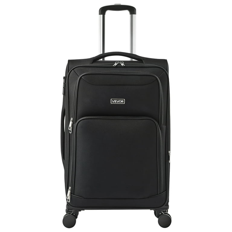 VEVOR Softside Expandable Luggage with Spinner Wheels, 24-Inch