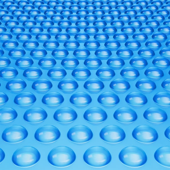 VEVOR Solar Pool Cover, 32 x 16 ft Rectangle Solar Blanket for Pools, Inground Above Ground Swimming Pool Solar Cover, 16 mil Solar Covers Blue