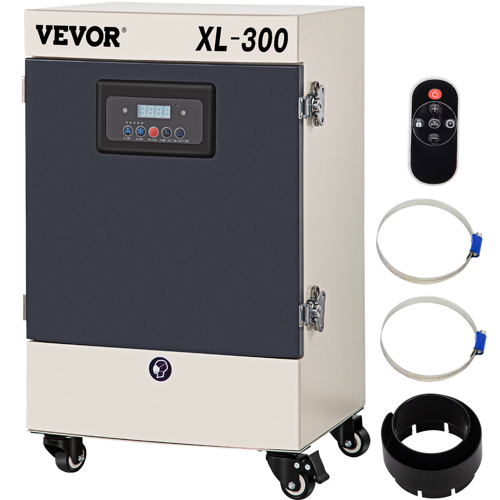 VEVOR Solder Fume Extractor, 330W 106 CFM Smoke Absorber, 6Stage