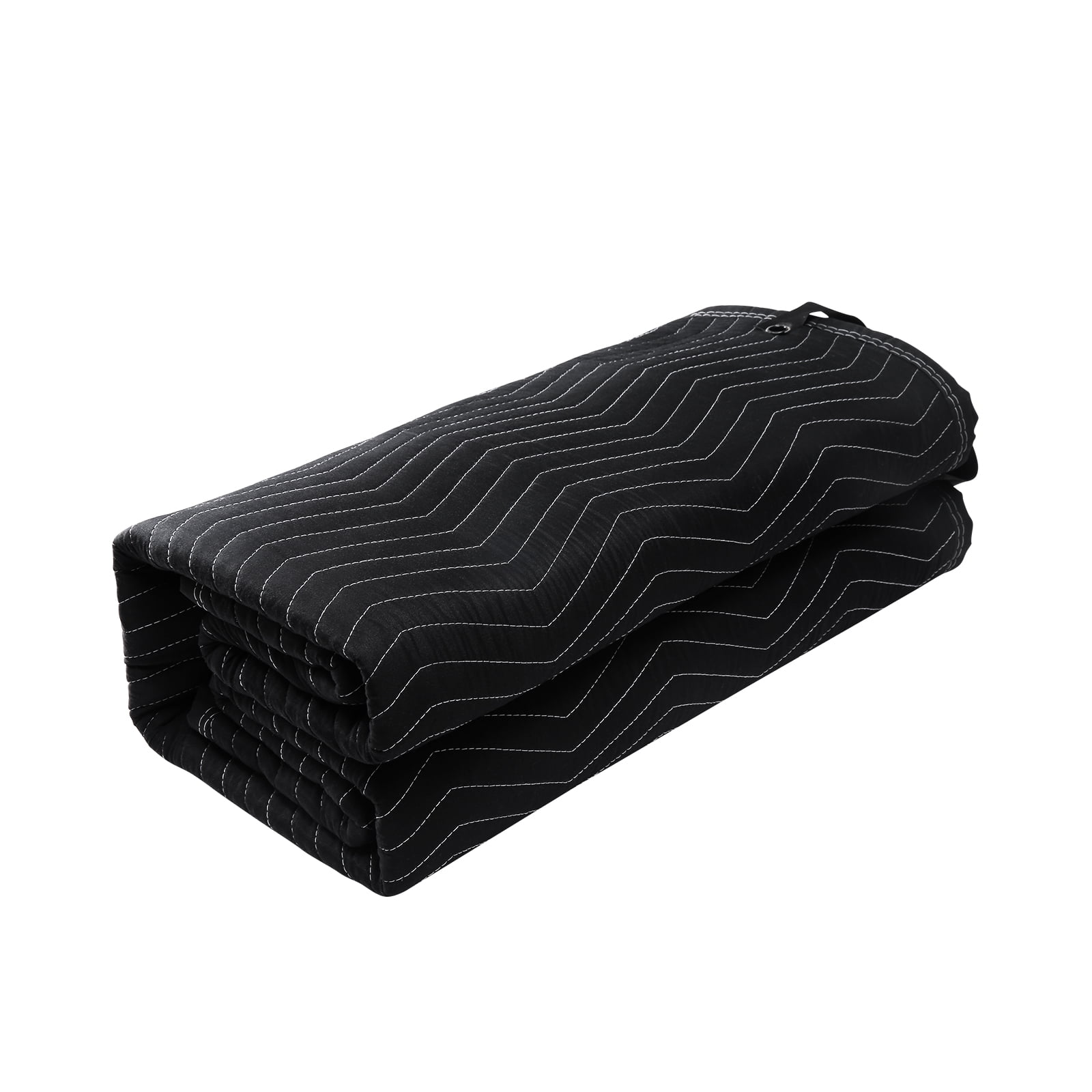 VEVOR Sound Dampening Blanket, 96" x 80", Extra Large Studio Grommeted Blanket with Grommets, Light Blocker for Door Acoustic Noise Blocking Blanket Studio Sound Absorption Sheet, Black