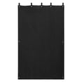 thumbnail image 1 of VEVOR Sound Dampening Blankets, Soundproof Curtains with 80 x 48 in, Soundproof Blanket with Grommets, Studio Grommeted Blanket, for Window, Door, Light Blocker, Music Recording, Black, 1 of 9