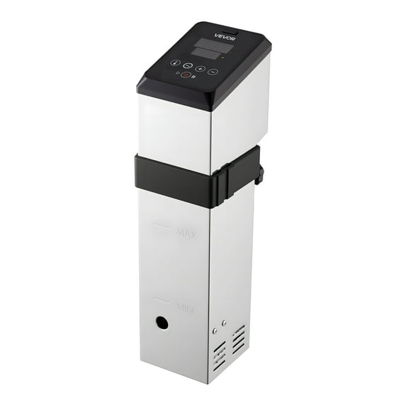 VEVOR Sous Vide Precision Cooker, 1500W Sous-Vide Cooking Machine, Immersion Circulator with LED Digital Display, Adjustable Screw Clamp, Fast-Heating, Accurate Temperature & Timer Control, Sous-Vide