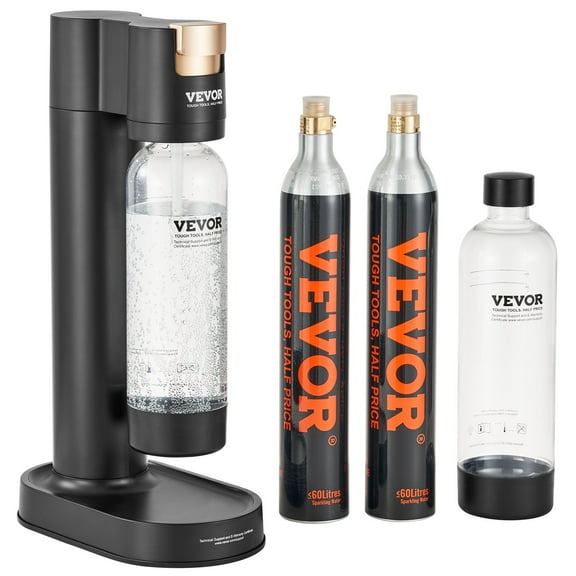 VEVOR Sparkling Water Maker, BPA and with Free 1L Bottles