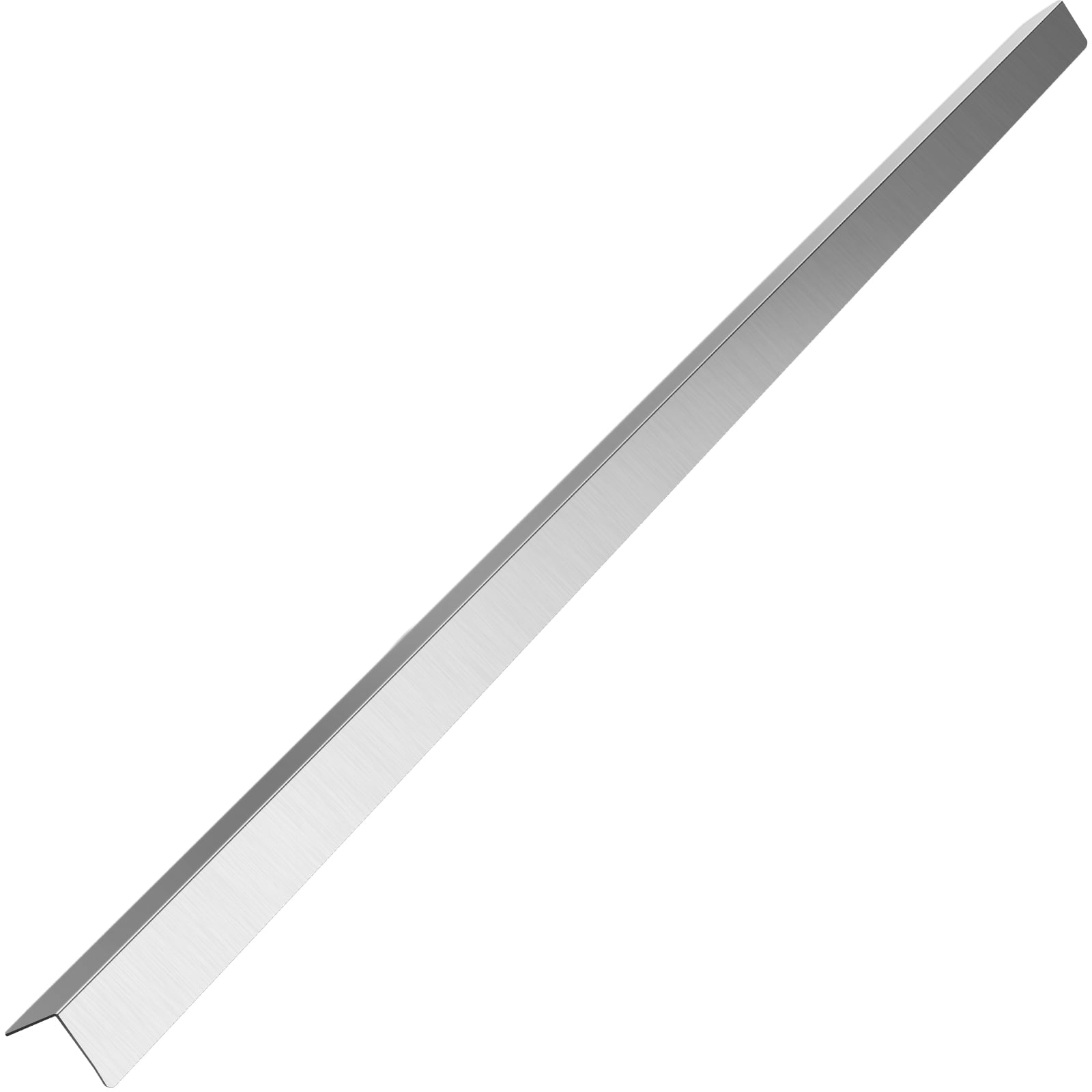 VEVOR Stainless Steel Corner Guards 1 x 1 x 48 inch Metal Wall Corner Protector, Pack of 10 Corner Guards, 20 Ga 304 Stainless Corner Guard with 90-Degree Angle for Wall Protection and Decoration