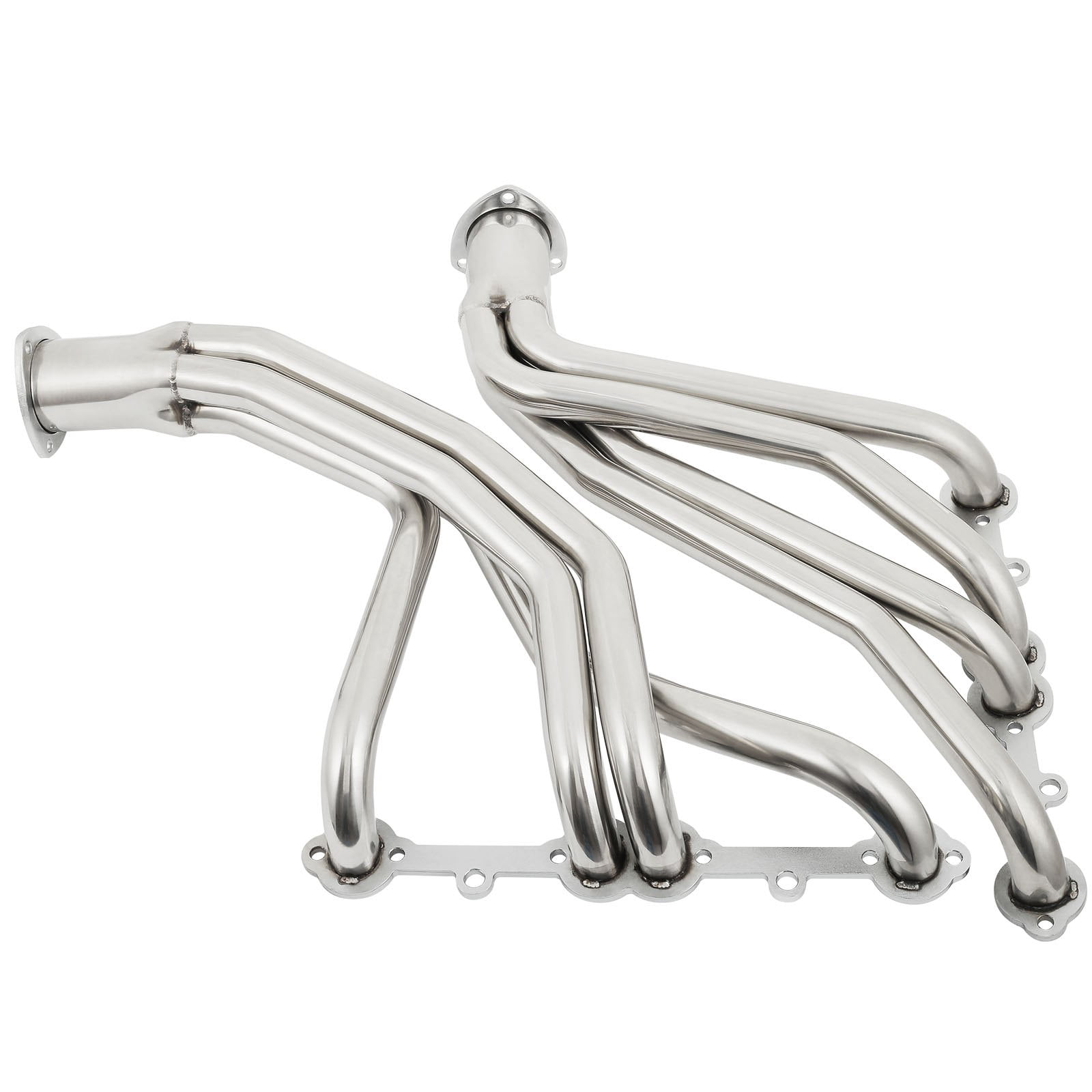 Walamrt Header VEVOR Stainless Steel Long Tube Exhaust Header for Chevy 283-400 ...