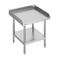 thumbnail image 1 of VEVOR Stainless Steel Work Table, 24 x 24 x 26 Inch Commercial Food Prep Worktable, 3-Sided Backsplash Heavy Duty Prep Worktable, Metal Work Table with Adjustable Height for Restaurant Home Hotel, 1 of 9