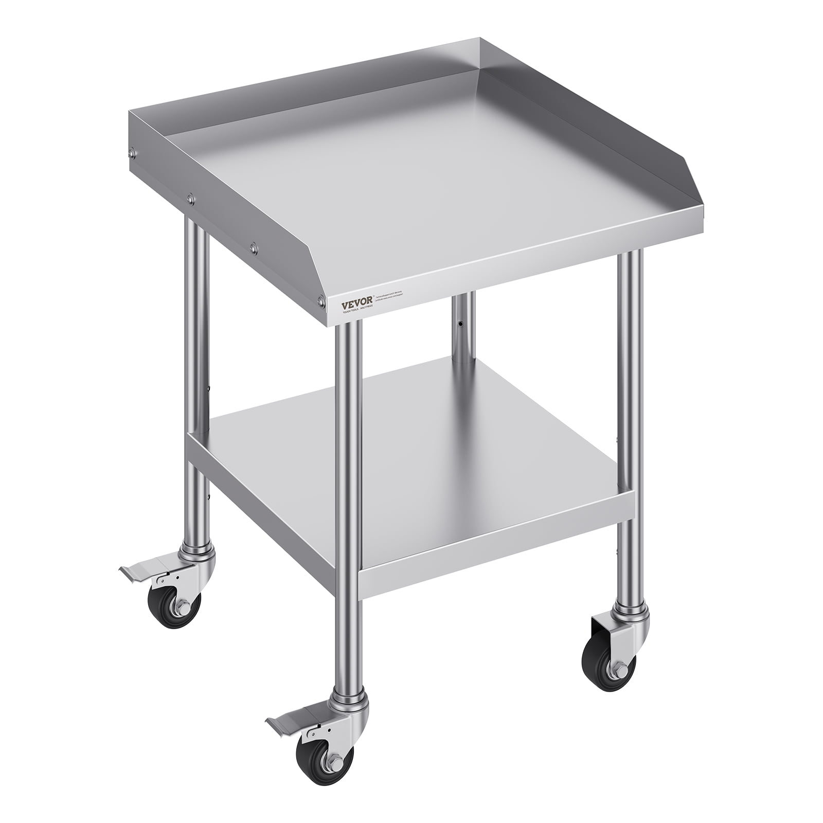 VEVOR Stainless Steel Work Table, 24 x 24 x 30 Inch Commercial Food ...