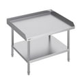 thumbnail image 1 of VEVOR Stainless Steel Work Table,30 x 36 x 26 Inch Commercial Food Prep Worktable,3-Sided Backsplash Heavy Duty Prep Worktable,Metal Work Table with Adjustable Height for Restaurant Home Hotel, 1 of 9