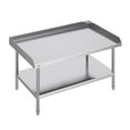 thumbnail image 1 of VEVOR Stainless Steel Work Table,30 x 48 x 26 Inch Commercial Food Prep Worktable,3-Sided Backsplash Heavy Duty Prep Worktable,Metal Work Table with Adjustable Height for Restaurant Home Hotel, 1 of 9