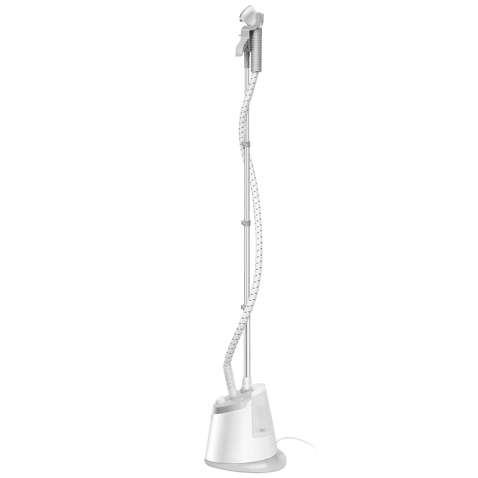 VEVOR Standing Steamer with Foldable Garment Hanger, 0.5Gallon Water Tank for 90 Minutes Continuous Steaming, Heats in 45 Seconds & Auto-Stop with Fabric Brush Aluminum Rod and Easy-roll Wheels