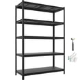 thumbnail image 1 of VEVOR Storage Shelves, 5-Tier Adjustable, 3000 lbs Capacity, Heavy Duty Garage Storage Shelving Unit, Metal Utility Rack Shelf, for Garage Workshop Warehouse Basement, 48.43" W x 20.55" D x 71.38" H, 1 of 9