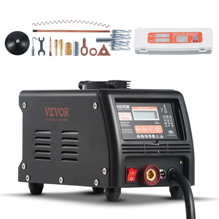 VEVOR Stud Welder Dent Repair Kit, 3KW Spot Welder Dent Puller with Auto/Manual Welding & 9 Versatile Modes, 110V Auto Body Spot Welding Dent Puller Machine for Car, Truck Dent Repair