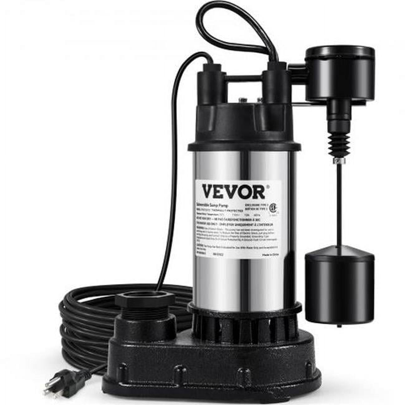 Low Water Level Sump Pump