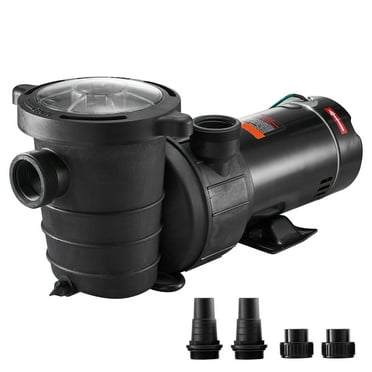 BENTISM Swimming Pool Pump, 1.5HP 115V, 1100W Single Speed Pumps for Above Ground Pool w/ Strainer Basket, 5280GPH Max. Flow, Certification of ETL