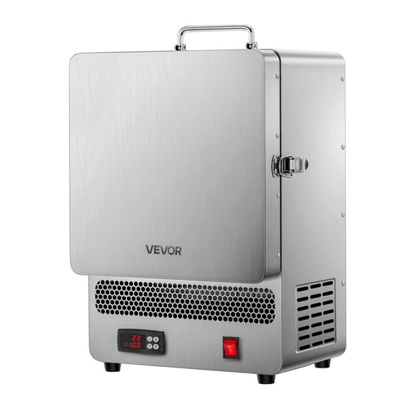 VEVOR Tabletop Kiln Melter, 1500W Electric Kiln, 2192 Max Temperature, Stainless Steel, Programmable Gold Melting Furnace for Wax Casting, Clay DIY, Metal Tempering, Glazing on Pottery, Silver