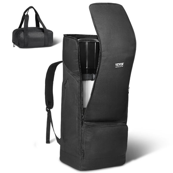 VEVOR Telescope Case, 29.9", Telescope Storage Backpack with Secure Strap, Pockets and Cozy Shoulder Traps, Shock-Absorbent Telescope Carrying Case for Optical Tube & Tripod, Counterweight Pocket