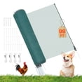 thumbnail image 1 of VEVOR Temporary Fence with Posts, 3.9 x 98.4 FT Plastic Mesh Fencing, Garden Safety Fences Netting with Double-Spike Stakes & Guy Ropes, Temporary Fence for Dogs, Chickens, Plants, Outdoor Yards, 1 of 9
