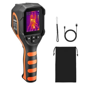 VEVOR Thermal Camera, 320 x 240 TISR Super Resolution, Thermal Imaging Camera with 2MP Visual Camera, 160 x 120 IR Resolution, 25 HZ Refresh Rate, -4F to 1022F, 4 Image Modes & 6 Color Palettes