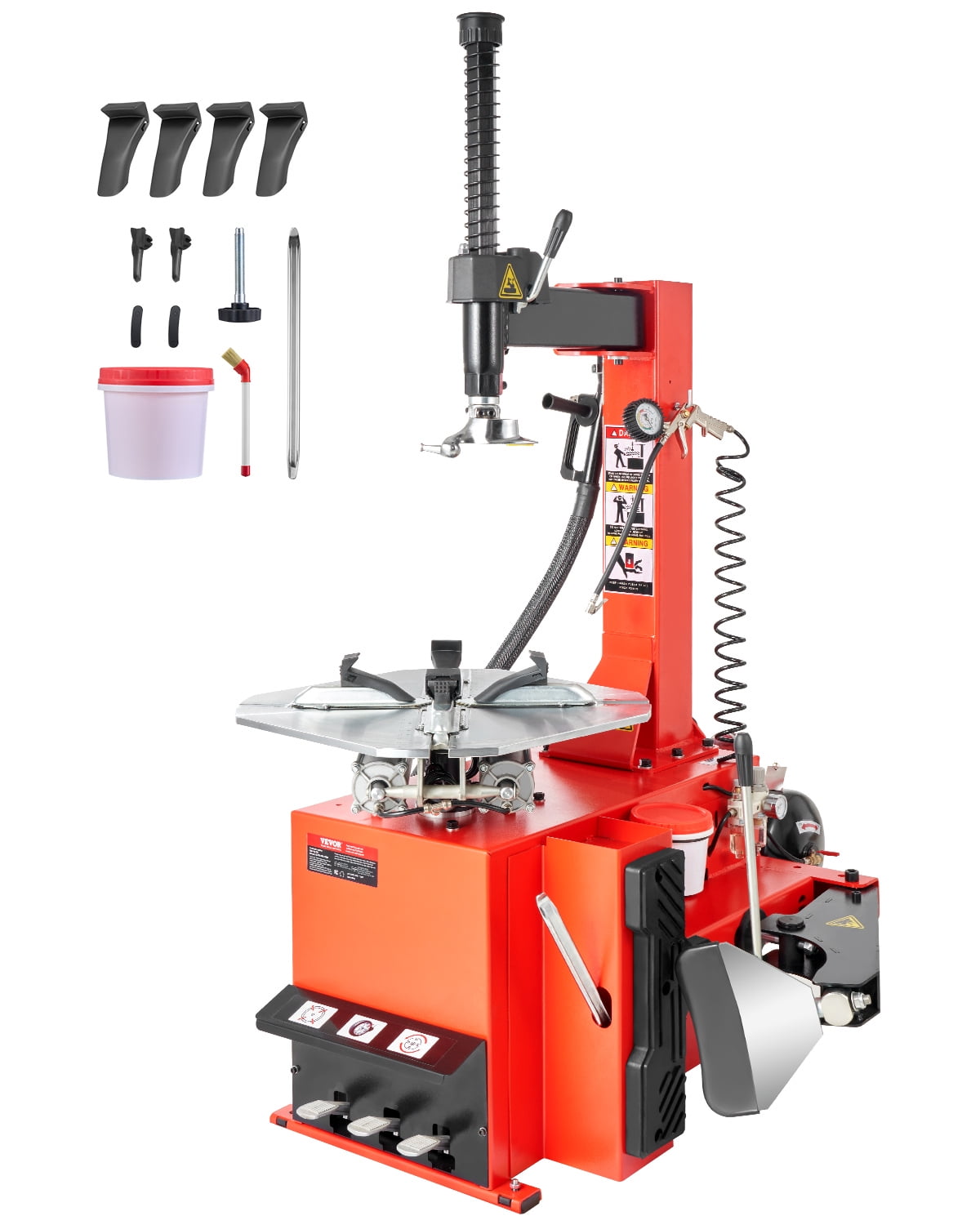 VEVOR Tire Changer Machine, 1.5HP Copper Motor, Durable Tire Changer ...