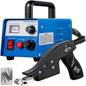 VEVOR Tire Grooving Tool 110V 350W Iron Cutter with 20 Blades, HSD-T100 Groover Heated Machine Universal