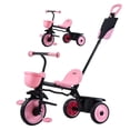 thumbnail image 1 of VEVOR Toddler Tricycle & Stroller for 18 Months to 5 Year Old, Kids Trike with Parent Push Handle, Adjustable Seat & Storage for Outdoor Play, Tricycle for Toddlers, Birthday Toy for Boys and Girls, 1 of 9