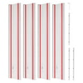 thumbnail image 1 of VEVOR Track Saw Guide Rail, 110-Inch Cutting Range, Kit Includes 4 x 27.5 in Aluminum Extruded Guide Rails and 3 Connectors, Compatible with Makita, Festool & WEN Track Saws, for Woodworking Projects, 1 of 9