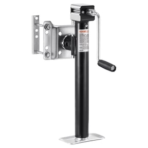 VEVOR Trailer Jack, 5000 lbs Dynamic Load Capacity, Heavy Duty Swivel Bolt-on Trailer Jack, 14.3" Lift Trailer Jack Stand with Handle for RV Trailer, Horse Trailer, Utility Trailer, and Yacht Trailer