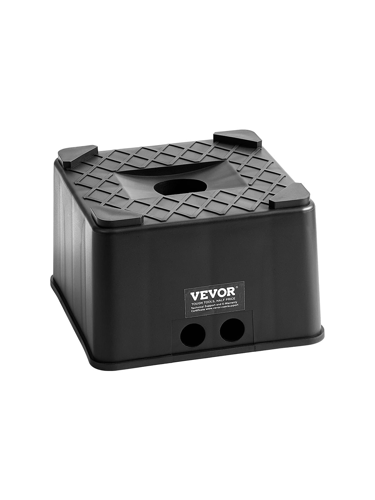 VEVOR Trailer Jack Block, 6" High Heavy Duty RV Leveling Block with 6000 lbs Capacity, RV Jack Stand, Motorcycle Stand,Stool,Camper Accessories for Travel Trailers,5th Wheels Class A/C Motorhomes