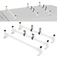 thumbnail image 1 of VEVOR Trailer Ladder Rack, 54" 3 Crossbars Ladder Roof Rack, Heavy-duty Steel Van Roof Ladder Rack, 800 lbs Capacity Van Ladder Rack with Straps, Fit for Ford Transit 150, 250, 350, 2015-2022, 1 of 9