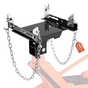 VEVOR Transmission Jack Adapter, 1100 lbs / 0.5 Ton Load Capacity Automotive Transmission Lift Adapter,Heavy-Duty Steel,for Floor Jack with 1-1/5 in Detachable Saddle Shaft,for Garage,Repair Shop