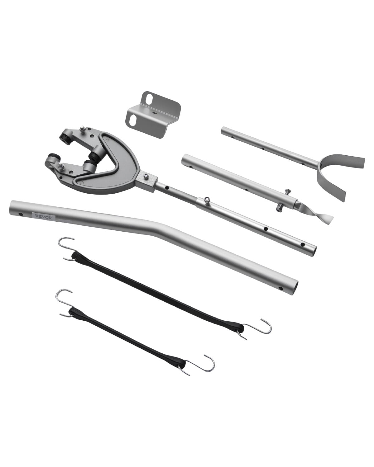 VEVOR Transom Saver,26.9-62.2 in, Adjustable Boat Transom Saver with Heavy-Duty Head, Corrosion-Resistant Easy-to-Install Transom Savers for Less Than 150 HP Outboard Motor , Fit for Roller & Trailer